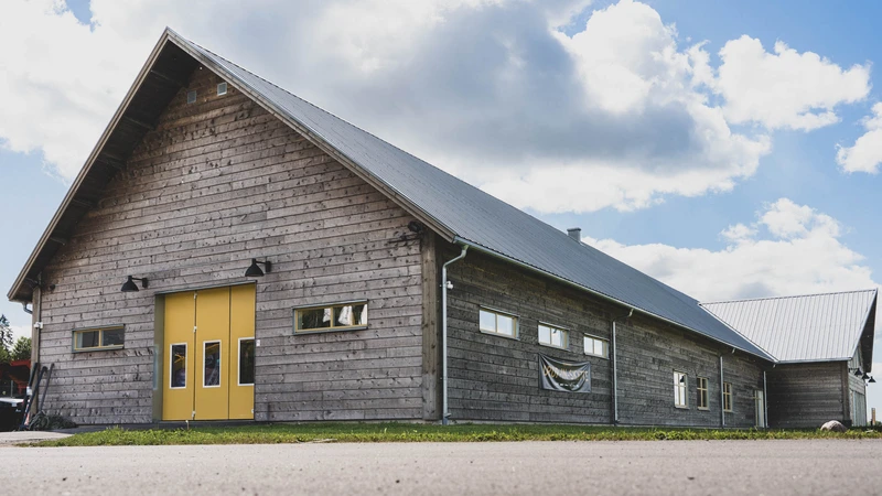 Tredelad billig vikport från Torverk